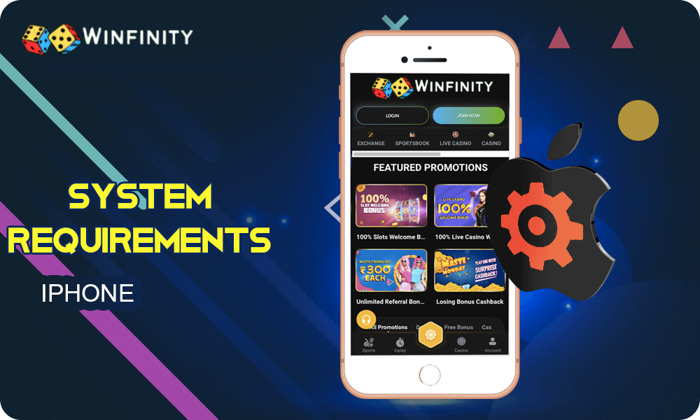 Winfinnity iPhone System Requirements