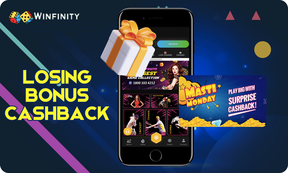 Tips how to claim Winfinnity Losing Bonus Cashback